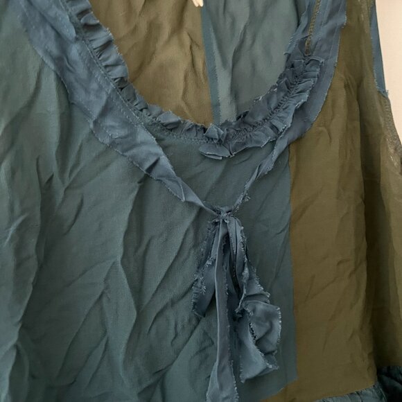 Floreat Anthropologie Tie Blouse - Picture 2 of 4